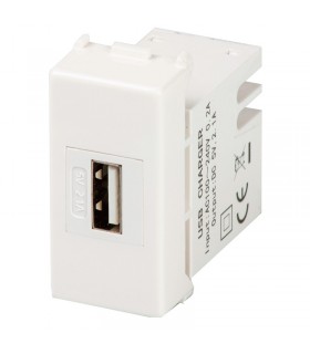 USB-Stromversorgungsbuchse 2,1A Master Mix Serie weiß 21214
