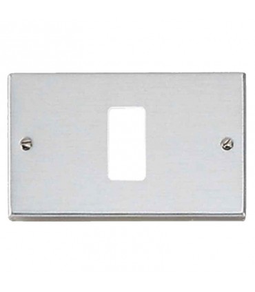 Master Abdeckrahmen 1 Modul inox für master Halterungen 350-1