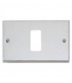 Master Abdeckrahmen 1 Modul inox für master Halterungen 350-1