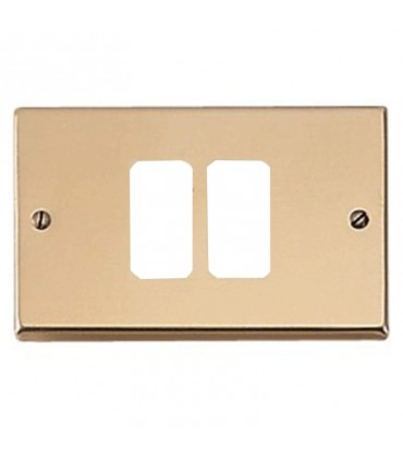 Master Abdeckrahmen Bronze für 351-RT Halterungen