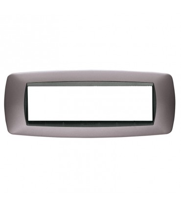 Master Modo Platte 7 Module matt bronze 39TC557