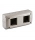 Master-Wandaufbaugehäuse für 4 IP40-Module 43304