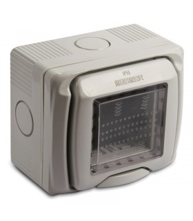 Wandaufbaugehäuse Master IP55 2 Module 43402