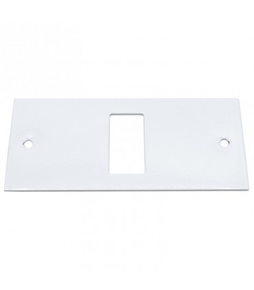 Master lackierter weißer Einsatz 1 Loch für 60l101 Rahmen