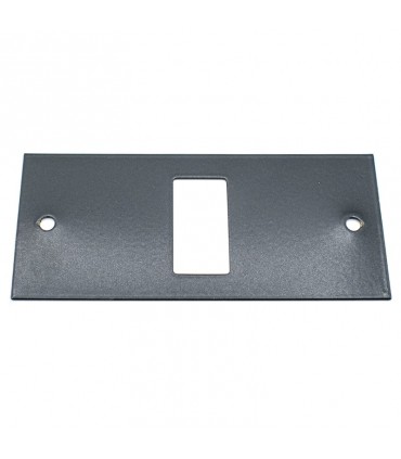 Master schwarzer weißer Einsatz 1 Loch für 60I201 Rahmen