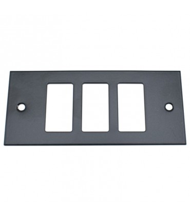 Master schwarzer weißer Einsatz 3 Loch für 60l203 Rahmen