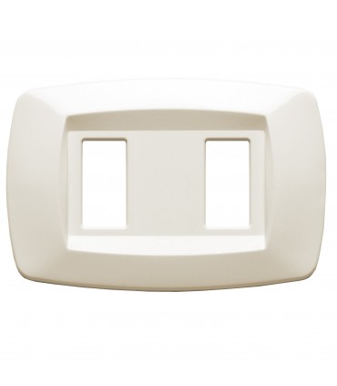 Master Abdeckrahmen modi 2 Module, elfenbeinfarben MD282