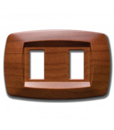 Master Abdeckrahmen modi 2 Module Kirschholz MD412