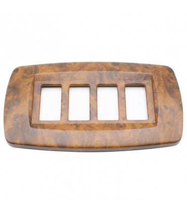 Master Modì Abdeckrahmen für Bticino 4 Module Briar MD434