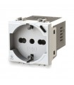 Bticino Matix 4B.AM.P40 zweipolig und schuko 4Box P40 Buchse mit USB 3.0A