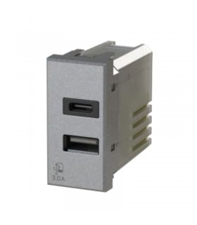 USB-Stecker 4Box 3.0A für Bticino Axolute tech Serie 4B.HC.USB.30