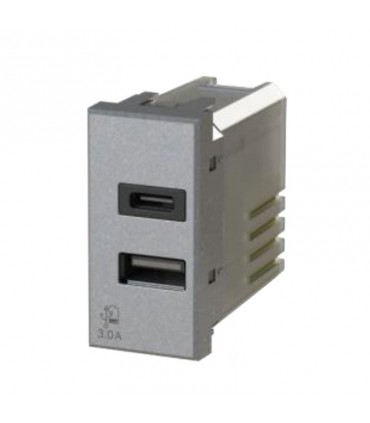 USB-Stecker 4Box 3.0A für Bticino Axolute tech Serie 4B.HC.USB.30