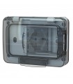 4Box WIDE IP55 RAL7035 Schuko-Steckdose mit Schuko und bivalent 4B.W.RAL.015