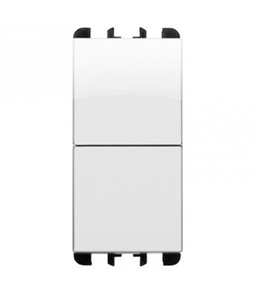 Drucktaster Urmet Simon Nea 1P NO+ 1P NO weiß ice 10138BG