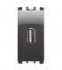 Usb-Buchse Urmet Simon Nea 5V 2.1A dunkel Stahl 10330AC