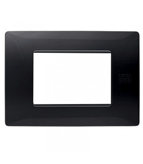Platte Urmet Simon Nea Flexa 3 Module schwarz absolut 11803.NA