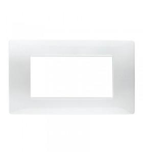 Urmet Simon Nea Flexa Platte 4 Module eisweiß 11804.BG