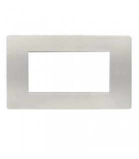 Platte 4 Module Urmet Simon Nea Pulver 11804.PV