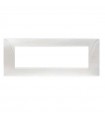 Platte 7 Module Urmet Simon Nea Edelstahl poliert 11807.