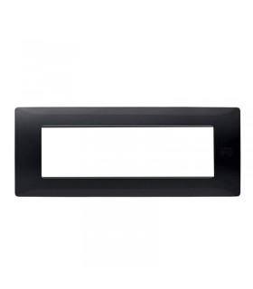 Simon Urmet Flexa-Platte 7 Module schwarz absolut 11807.NA