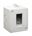 Aufputzdose Urmet Simon IP40 1 Modul grau 12401