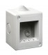 Aufputzdose Urmet Simon IP40 2 Module grau 12402