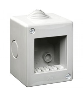 Aufputzdose Urmet Simon IP40 2 Module grau 12402
