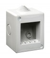 Aufputzdose Urmet Simon IP40 2 Module grau 12402
