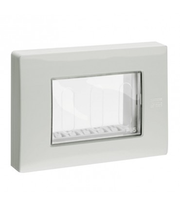 Abdeckplatte Urmet Simon geschützt IP55 grau 3 Module 12513.GR