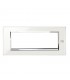 Simon Urmet Nea Platte 6 Module Schnee weiß Glas 13006.BN