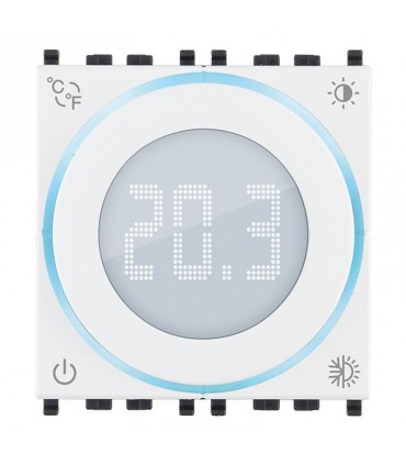 Vimar Drahtlos verbundener Thermostat IoT2M weiß 02973.B