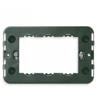 Vimar Montagerahmen 8000 3 Standardmodule für Unterputzdosen 08531.S