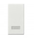 Vimar Plana Wechseltaster mit beleuchtbarem Diffusor Farbe Weiß 14026