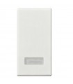 Vimar Plana Wechseltaster mit beleuchtbarem Diffusor Farbe Weiß 14026