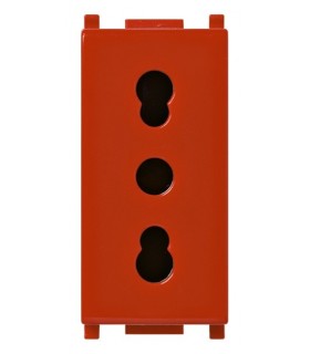 Vimar Plana rote Standardsteckdose 14203.R