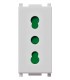 Vimar Plana Silver Standard-Steckdose 10/16A 14203.SL