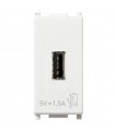 Vimar Plana USB-Steckdose 5V1,5A Farbe Weiß 14292