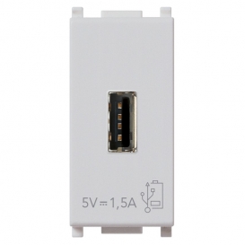 Vimar Plana USB-Steckdose 5V1,5A Farbe Silber 14292.SL