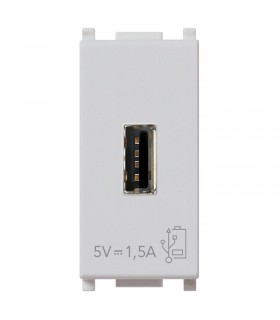 Vimar Plana USB-Steckdose 5V1,5A Farbe Silber 14292.SL