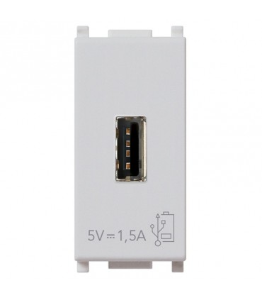 Vimar Plana USB-Steckdose 5V1,5A Farbe Silber 14292.SL