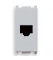 Vimar Plana Silver RJ11 Telefonbuchse 14320.SL