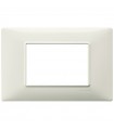 Vimar Plana Abdeckrahmen 3 Module Farbe Elfenbein 14653.02