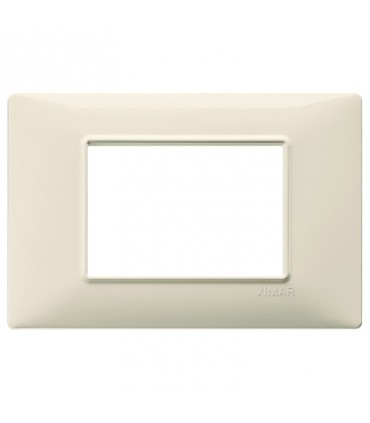 Vimar Plana Abdeckrahmen 3 Module Farbe Beige 14653.03