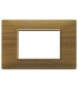 Vimar Plana Abdeckrahmen 3 Module Farbe Tannenholz 14653.32