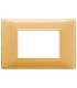 Vimar Plana Abdeckrahmen 3 Module Farbe Bernstein 14653.43