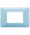 Vimar Plana Abdeckrahmen 3 Module Farbe Wasser 14653.45