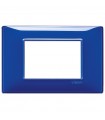Vimar Plana Abdeckrahmen 3 Module Farbe Saphirblau 14653.50