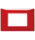 Vimar Plana Abdeckrahmen 3 Module Farbe Rubin 14653.51