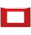 Vimar Plana Abdeckrahmen 3 Module Farbe Rubin 14653.51