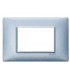 Vimar Plana Abdeckrahmen 3 Module Farbe Blau 14653.73
